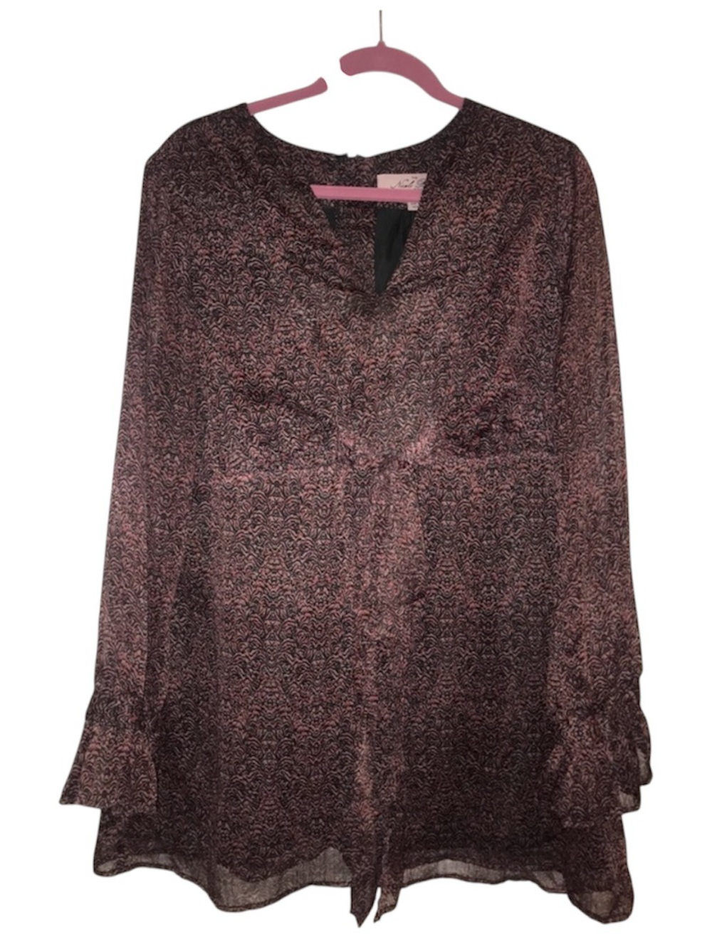 Nicole Richie Collection Long Sleeved Blouse, Med